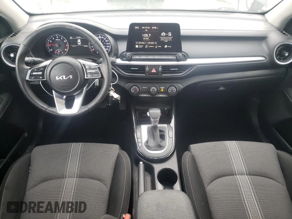 2023 Kia Forte GT-Line with VIN 3KPF34AD5PE627997, listed as a Copart auction lot 46338725 with 34,470 mi miles and Salvage Title. Bid and sale history available at carsss.com. Image 8.