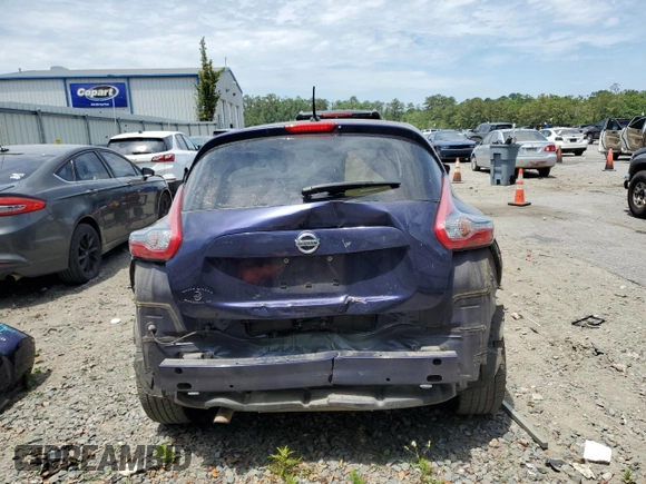 2016 Nissan Juke SL z VIN JN8AF5MV6GT659042, wystawiony jako Copart lot #55655895 z przebiegiem 181 009 mil mil oraz Szkody całkowita. Historia ofert i sprzedaży dostępna na DreamBid. Obrazek 6.