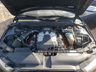 2013 Audi S4 Premium Plus with VIN WAUBGAFL2DA221334, listed as a Copart auction lot 74572834 with 117,713 mi miles and Salvage Title. Bid and sale history available at carsss.com. Image 11.