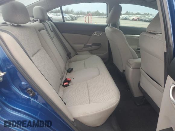 2014 Honda Civic Sedan EX with VIN 19XFB2F83EE084634, listed as a Copart auction lot 46585605 with 97,213 mi miles and Salvage Title. Bid and sale history available at carsss.com. Image 10.