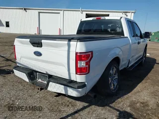 2019 Ford F-150 XL with VIN 1FTFX1E5XKKD17372, listed as a IAAI auction lot 41784569 with 208,528 mi miles. Bid and sale history available at carsss.com. Image 4.