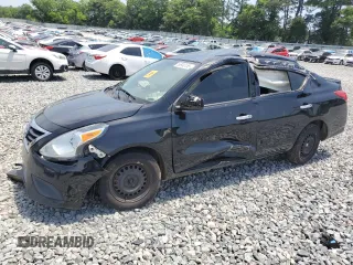 2019 Nissan Versa SV z VIN 3N1CN7APXKL814474, wystawiony jako Copart lot #56930155 z przebiegiem 149 673 mil mil oraz Szkoda całkowita • Salvage title. Historia ofert i sprzedaży dostępna na DreamBid. Obrazek 1.