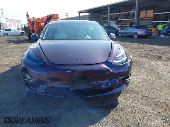 2020 Tesla Model 3 Standard Range Plus z VIN 5YJ3E1EA9LF599332, wystawiony jako IAAI lot #41563213 z przebiegiem Nie podano mil oraz . Historia ofert i sprzedaży dostępna na DreamBid. Obrazek 11.