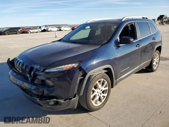 2016 Jeep Cherokee Altitude with VIN 1C4PJLCB5GW167861, listed as a Copart auction lot 88147725 with 131,598 mi miles and Salvage Title. Bid and sale history available at carsss.com. Image 1.