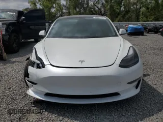 2022 Tesla Model 3 Long Range with VIN 5YJ3E1EB7NF342309, listed as a Copart auction lot 48282775 with 40,180 mi miles and Salvage Title. Bid and sale history available at DreamBid. Image 5.