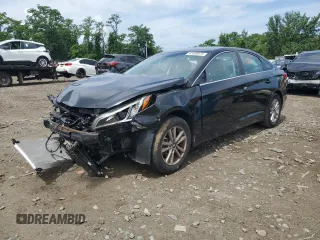2015 Hyundai Sonata SE z VIN 5NPE24AF9FH174865, wystawiony jako Copart lot #60498875 z przebiegiem 51 350 mil mil oraz Czysty tytuł • Clean title. Historia ofert i sprzedaży dostępna na DreamBid. Obrazek 1.