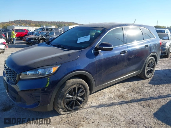 2020 Kia Sorento LX with VIN 5XYPG4A34LG631388, listed as a IAAI auction lot 40513563 with 112,565 mi miles. Bid and sale history available at carsss.com. Image 18.
