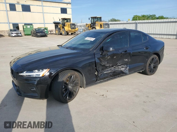 2024 Volvo S60 Plus Black Edition with VIN 7JRL12TH6RG305287, listed as a Copart auction lot 51374615 with 27,542 mi miles and Salvage title. Bid and sale history available at DreamBid. Image 1.