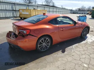 2017 Toyota 86 with VIN JF1ZNAA19H8704707, listed as a Copart auction lot 47124075 with 45,926 mi miles and Salvage Title. Bid and sale history available at carsss.com. Image 3.