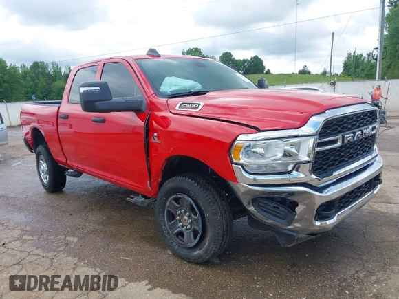 2024 Ram 2500 Tradesman with VIN 3C6UR5CL2RG235185, listed as a IAAI auction lot 42241146 with 11,312 mi miles and . Bid and sale history available at DreamBid. Image 6.
