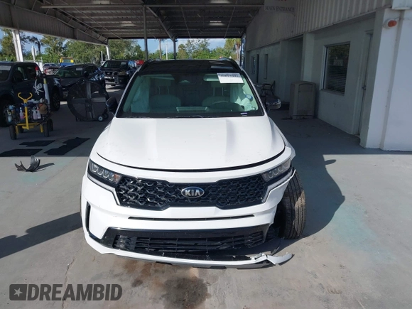 2021 Kia Sorento S with VIN 5XYRL4LC1MG059554, listed as a IAAI auction lot 40827092 with 30,041 mi miles. Bid and sale history available at carsss.com. Image 12.