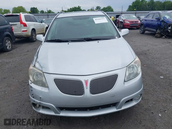 2007 Pontiac Vibe with VIN 5Y2SL658X7Z411431, listed as a IAAI auction lot 42181112 with 167,246 mi miles. Bid and sale history available at carsss.com. Image 6.