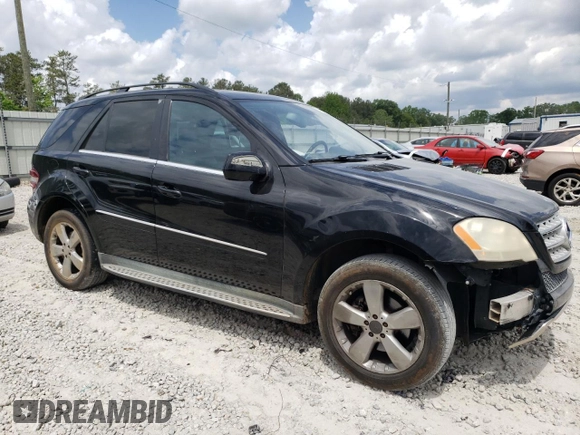 2010 Mercedes-Benz M 350 with VIN 4JGBB5GB5AA601712, listed as a Copart auction lot 54480155 with 264,425 mi miles and Clean Title. Bid and sale history available at DreamBid. Image 4.
