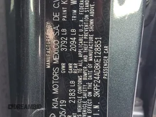 2019 Kia Forte LXS с VIN 3KPF24AD8KE128851, выставлен на аукционе Copart как лот 65644675 с пробегом 166 734 миль миль и Чистый • Clean title. История ставок и продаж доступна на DreamBid. Изображение 12.