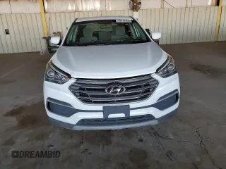 2018 Hyundai Santa Fe 2.4L z VIN 5XYZTDLB2JG550539, wystawiony jako Copart lot #58232955 z przebiegiem 125 810 mil mil oraz Czysty tytuł • Clean title. Historia ofert i sprzedaży dostępna na DreamBid. Obrazek 5.