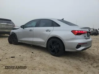 2023 Audi A3 Premium z VIN WAUAUDGY5PA114749, wystawiony jako Copart lot #42438705 z przebiegiem 35 087 mil mil oraz Szkoda całkowita • Salvage title. Historia ofert i sprzedaży dostępna na DreamBid. Obrazek 2.