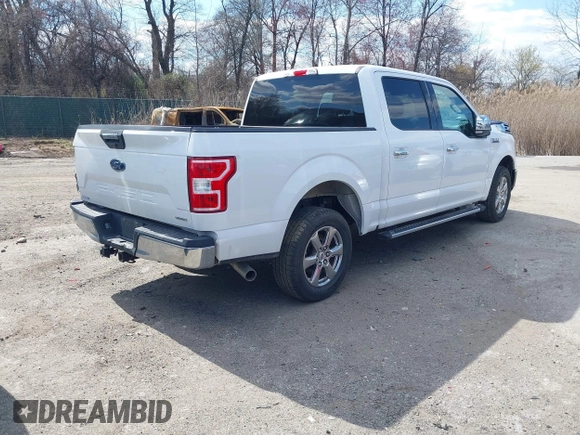 2020 Ford F-150 XL with VIN 1FTEW1C41LFA51128, listed as a IAAI auction lot 41774483 with 125,626 mi miles and . Bid and sale history available at DreamBid. Image 4.