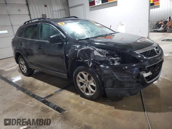 2011 Mazda CX-9 Touring with VIN JM3TB3CV7B0302668, listed as a Copart auction lot 87583745 with 138,619 mi miles and Salvage Title. Bid and sale history available at carsss.com. Image 4.