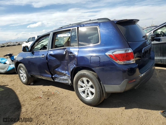 2011 Toyota Highlander with VIN 5TDZA3EH4BS016626, listed as a Copart auction lot 48946955 with 146,814 mi miles and Salvage Title. Bid and sale history available at carsss.com. Image 2.