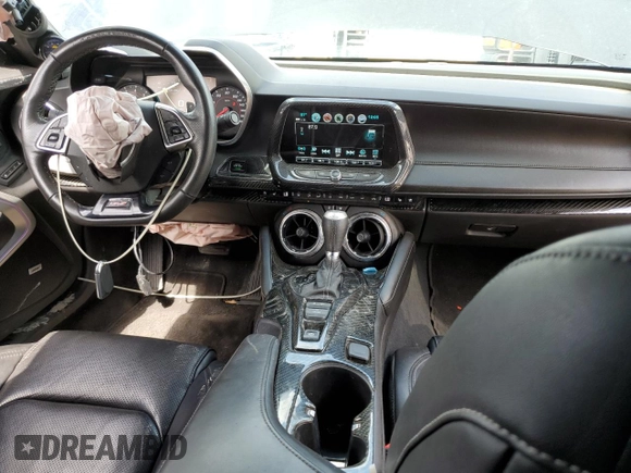 2018 Chevrolet Camaro 2SS with VIN 1G1FH1R73J0138621, listed as a Copart auction lot 51983115 with 77,634 mi miles and Salvage title. Bid and sale history available at DreamBid. Image 8.