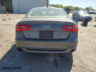 2012 Audi A6 3.0T Prestige with VIN WAUHGAFCXCN138140, listed as a Copart auction lot 53477255 with 189,218 mi miles and Clean Title. Bid and sale history available at carsss.com. Image 6.
