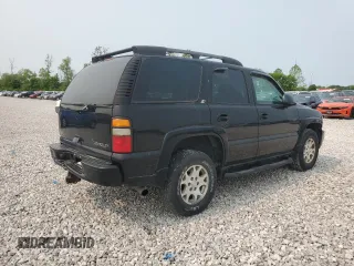 2004 Chevrolet Tahoe Z71 z VIN 1GNEK13ZX4R159262, wystawiony jako Copart lot #58047455 z przebiegiem Nie podano mil oraz Szkoda całkowita • Salvage title. Historia ofert i sprzedaży dostępna na DreamBid. Obrazek 3.