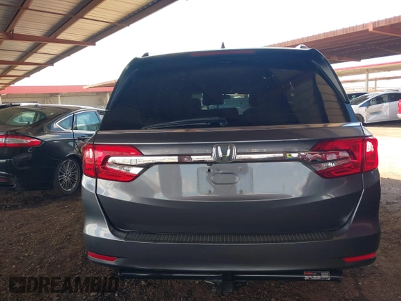 2019 Honda Odyssey EX z VIN 5FNRL6H55KB029225, wystawiony jako IAAI lot #42414004 z przebiegiem 71 265 mil mil oraz . Historia ofert i sprzedaży dostępna na DreamBid. Obrazek 16.