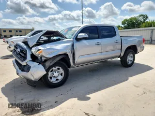2017 Toyota Tacoma SR with VIN 5TFAX5GN8HX102146, listed as a Copart auction lot 61960935 with 105,308 mi miles and Salvage title. Bid and sale history available at DreamBid. Image 1.