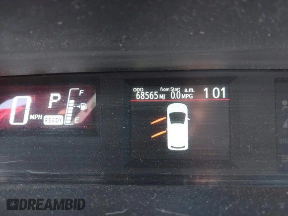 2016 Toyota Prius One with VIN JTDKDTB37G1119948, listed as a IAAI auction lot 41866416 with 68,565 mi miles and . Bid and sale history available at DreamBid. Image 15.