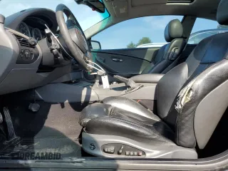 2005 BMW 6 Series 645Ci with VIN WBAEH73455B216215, listed as a Copart auction lot 52933134 with 335,794 mi miles and Salvage Title. Bid and sale history available at carsss.com. Image 7.