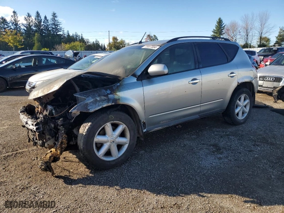 2005 Nissan Murano SE with VIN JN8AZ08W95W409979, listed as a Copart auction lot 73657084 with 0 mi miles and Non Repairable. Bid and sale history available at carsss.com. Image 1.