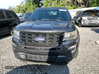 2016 Ford Explorer Sport with VIN 1FM5K8GT6GGC82303, listed as a Copart auction lot 58893055 with 96,581 mi miles and Salvage title. Bid and sale history available at DreamBid. Image 14.