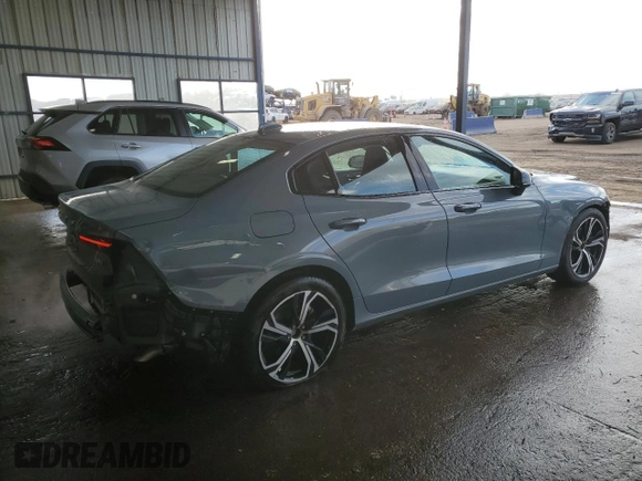 2024 Volvo S60 Ultimate Dark Theme with VIN 7JRL12TM5RG280203, listed as a Copart auction lot 41693885 with 27,438 mi miles and Clean title. Bid and sale history available at DreamBid. Image 3.