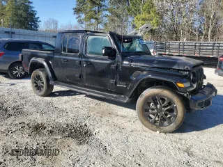 2023 Jeep Gladiator High Altitude with VIN 1C6HJTFG8PL528455, listed as a Copart auction lot 47110935 with 22,568 mi miles and Non repairable. Bid and sale history available at DreamBid. Image 4.