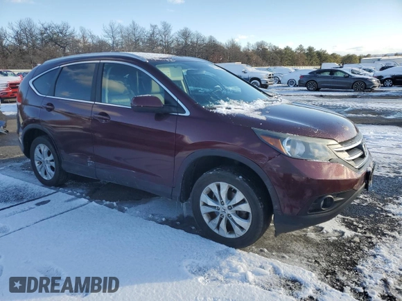 2013 Honda CR-V EX-L with VIN 5J6RM4H78DL064869, listed as a Copart auction lot 89219645 with 64,967 mi miles and Non Repairable. Bid and sale history available at carsss.com. Image 4.