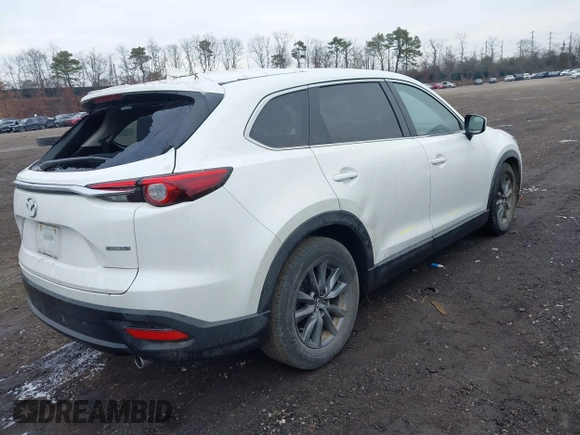 2022 Mazda CX-9 Sport with VIN JM3TCBBY8N0603392, listed as a IAAI auction lot 41170708 with 43,470 mi miles. Bid and sale history available at carsss.com. Image 4.