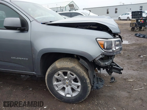 2022 Chevrolet Colorado 2WD LT z VIN 1GCHSCEA3N1158107, wystawiony jako IAAI lot #42014741 z przebiegiem 47 661 mil mil oraz . Historia ofert i sprzedaży dostępna na DreamBid. Obrazek 6.