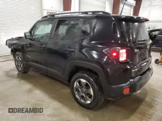 2017 Jeep Renegade Sport z VIN ZACCJBAB2HPF11236, wystawiony jako Copart lot #60853545 z przebiegiem 142 201 mil mil oraz Szkoda całkowita • Salvage title. Historia ofert i sprzedaży dostępna na DreamBid. Obrazek 2.
