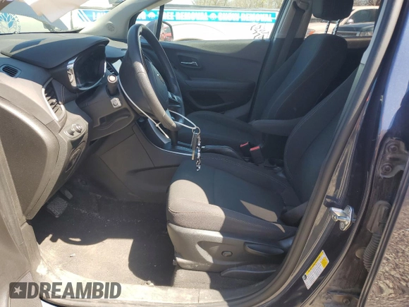 2018 Chevrolet Trax LS with VIN 3GNCJNSB8JL396504, listed as a Copart auction lot 54419405 with 59,064 mi miles and Salvage Title. Bid and sale history available at carsss.com. Image 7.