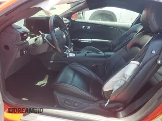 2024 Ford Mustang EcoBoost with VIN 1FA6P8TH5R5133459, listed as a Copart auction lot 61395845 with 27,489 mi miles and Salvage title. Bid and sale history available at DreamBid. Image 7.
