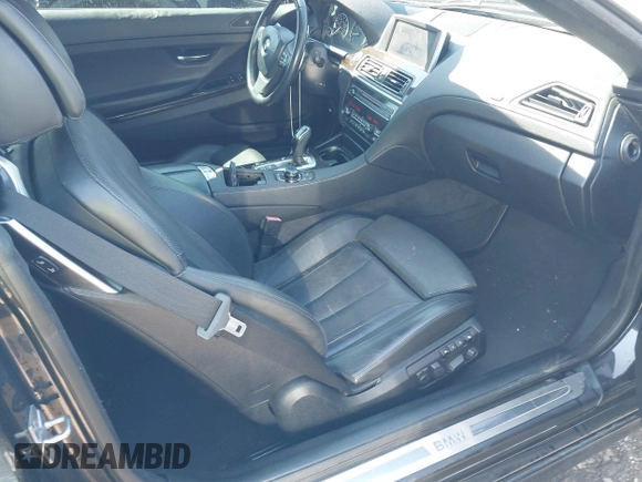 2012 BMW 6 Series 650i with VIN WBALZ3C53CC397604, listed as a IAAI auction lot 41881996 with 96,175 mi miles and . Bid and sale history available at carsss.com. Image 5.