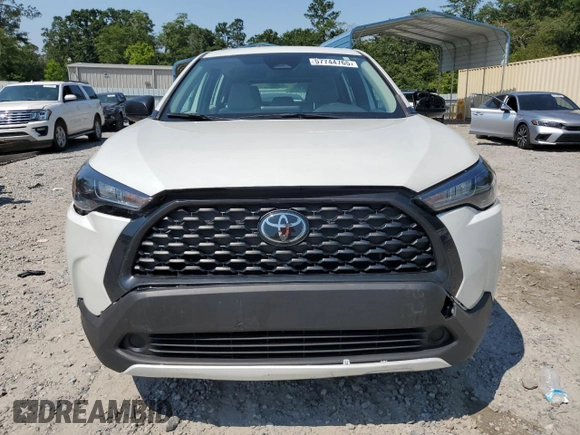2023 Toyota Corolla Cross L with VIN 7MUAAAAG7PV044822, listed as a Copart auction lot 57744765 with 12,839 mi miles and Salvage title. Bid and sale history available at DreamBid. Image 5.