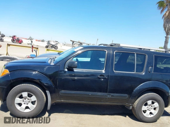 2005 Nissan Pathfinder LE with VIN 5N1AR18UX5C721693, listed as a IAAI auction lot 42626528 with 207,968 mi miles and . Bid and sale history available at DreamBid. Image 14.