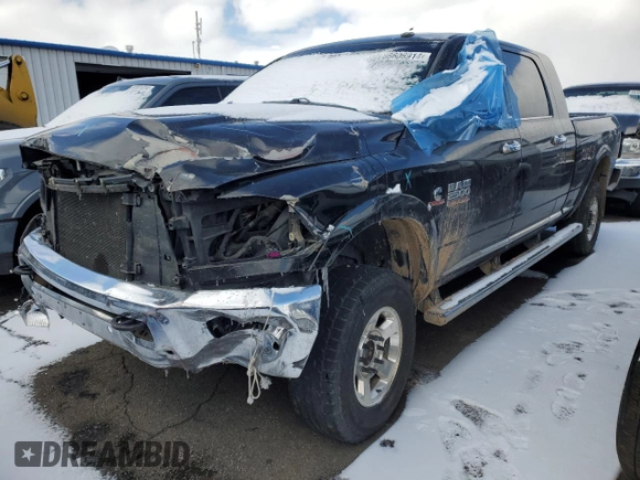 2016 Ram 2500 Longhorn Limited with VIN 3C6UR5PL1GG125087, listed as a Copart auction lot 86606914 with 141,732 mi miles and Salvage title. Bid and sale history available at DreamBid. Image 1.