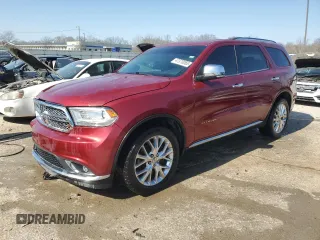 2014 Dodge Durango Citadel with VIN 1C4RDJEG2EC473802, listed as a Copart auction lot 47370065 with 142,013 mi miles and Salvage Title. Bid and sale history available at DreamBid. Image 1.