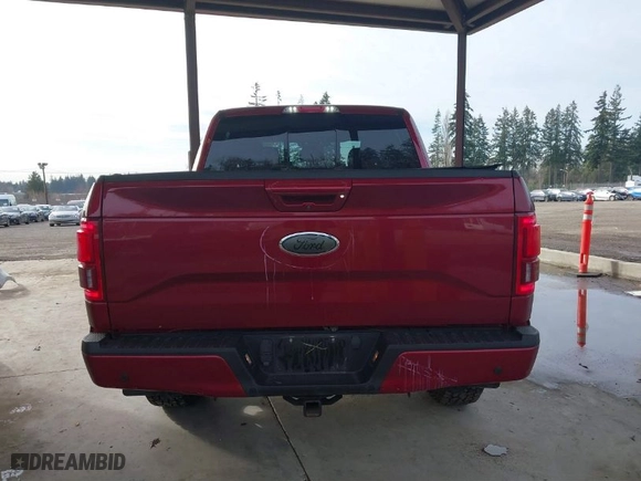 2015 Ford F-150 XLT with VIN 1FTEW1EG6FFB52421, listed as a IAAI auction lot 41681223 with 104,230 mi miles. Bid and sale history available at carsss.com. Image 17.