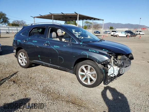 2010 Lexus RX 350 with VIN 2T2BK1BA3AC045225, listed as a Copart auction lot 49152345 with 159,681 mi miles and Salvage Title. Bid and sale history available at carsss.com. Image 4.