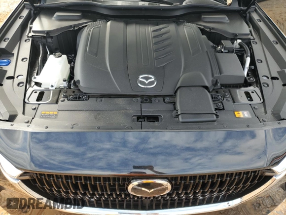 2024 Mazda CX-90 Preferred Plus with VIN JM3KKCHD4R1165169, listed as a Copart auction lot 47855215 with 6,677 mi miles and Salvage Title. Bid and sale history available at DreamBid. Image 14.