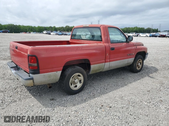 2001 Dodge 1500 z VIN 1B7HC16Y11S702492, wystawiony jako Copart lot #54928105 z przebiegiem 106 860 mil mil oraz Szkoda całkowita • Salvage title. Historia ofert i sprzedaży dostępna na DreamBid. Obrazek 3.
