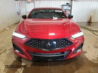 2021 Acura TLX w/A-Spec Package with VIN 19UUB6F59MA006480, listed as a Copart auction lot 86082704 with 59,683 mi miles and Salvage Title. Bid and sale history available at carsss.com. Image 5.